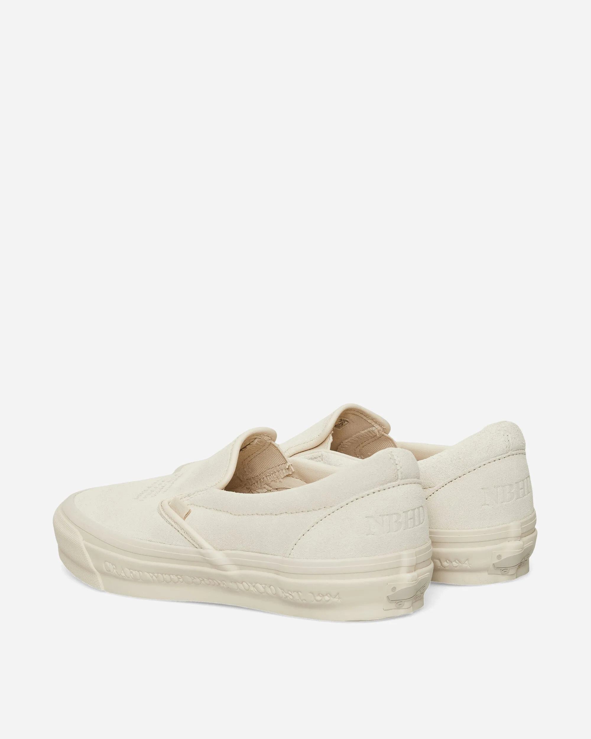 Neighborhood Slip-On 98 Sneakers Natural Slip Access Fit