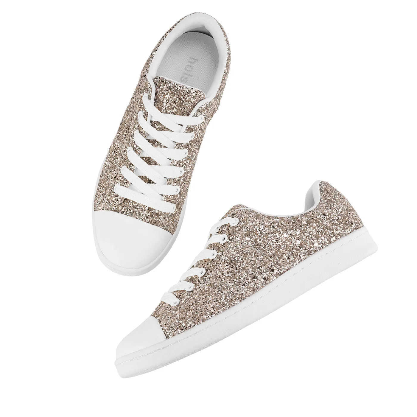 Timeless Look Slip On Design Skylite Bundle - Light Gold / Moonstone