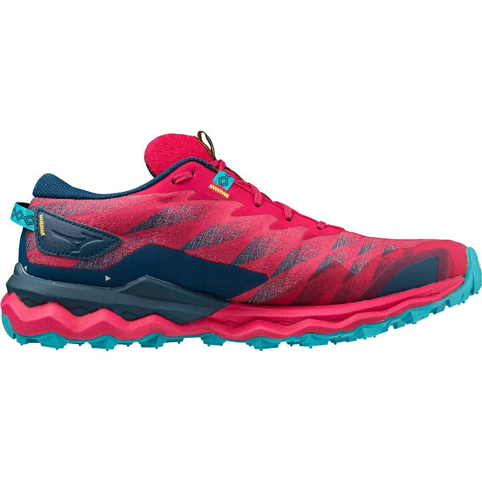 Mizuno Wave Daichi 7 Womens Trail Running Shoes - Red Outdoor Wear Active Performance