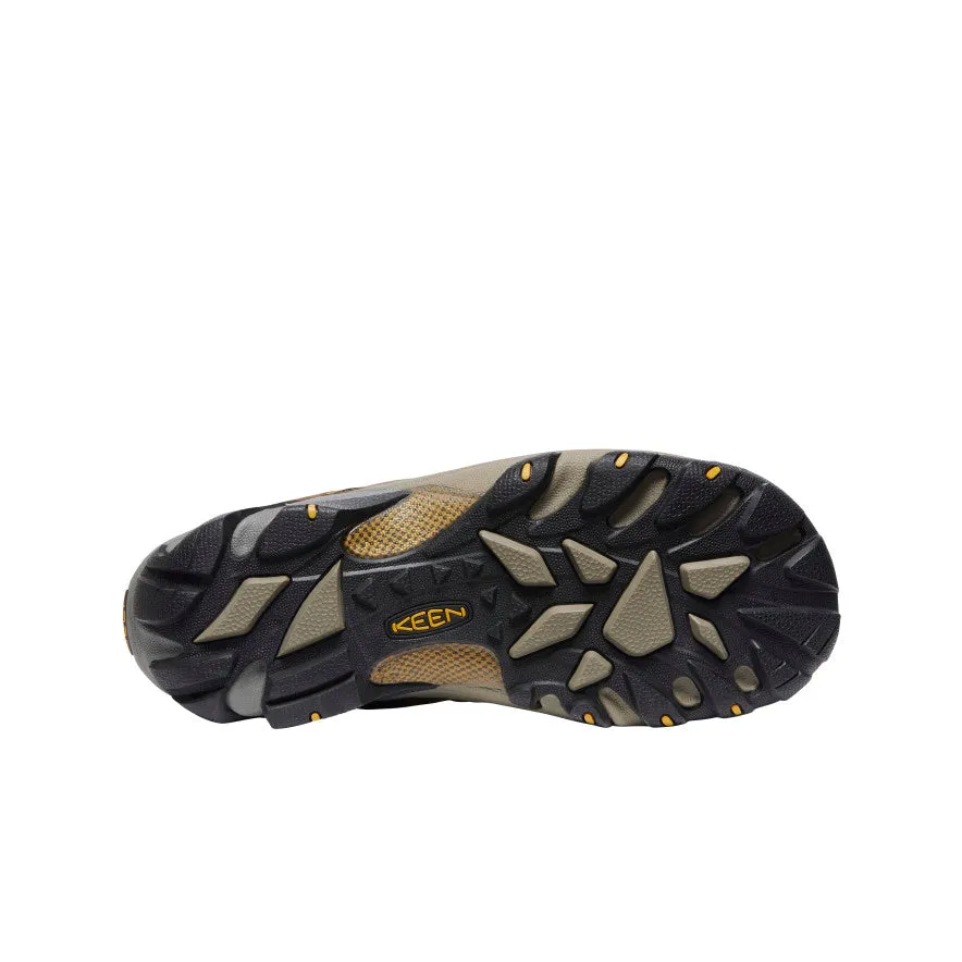 Fast Action Men's Targhee II Waterproof Wide  |  Cascade Brown/Golden Yellow
