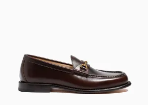 Lightweight Soft Insole Horsebit Loafer Crimson Chromexcel