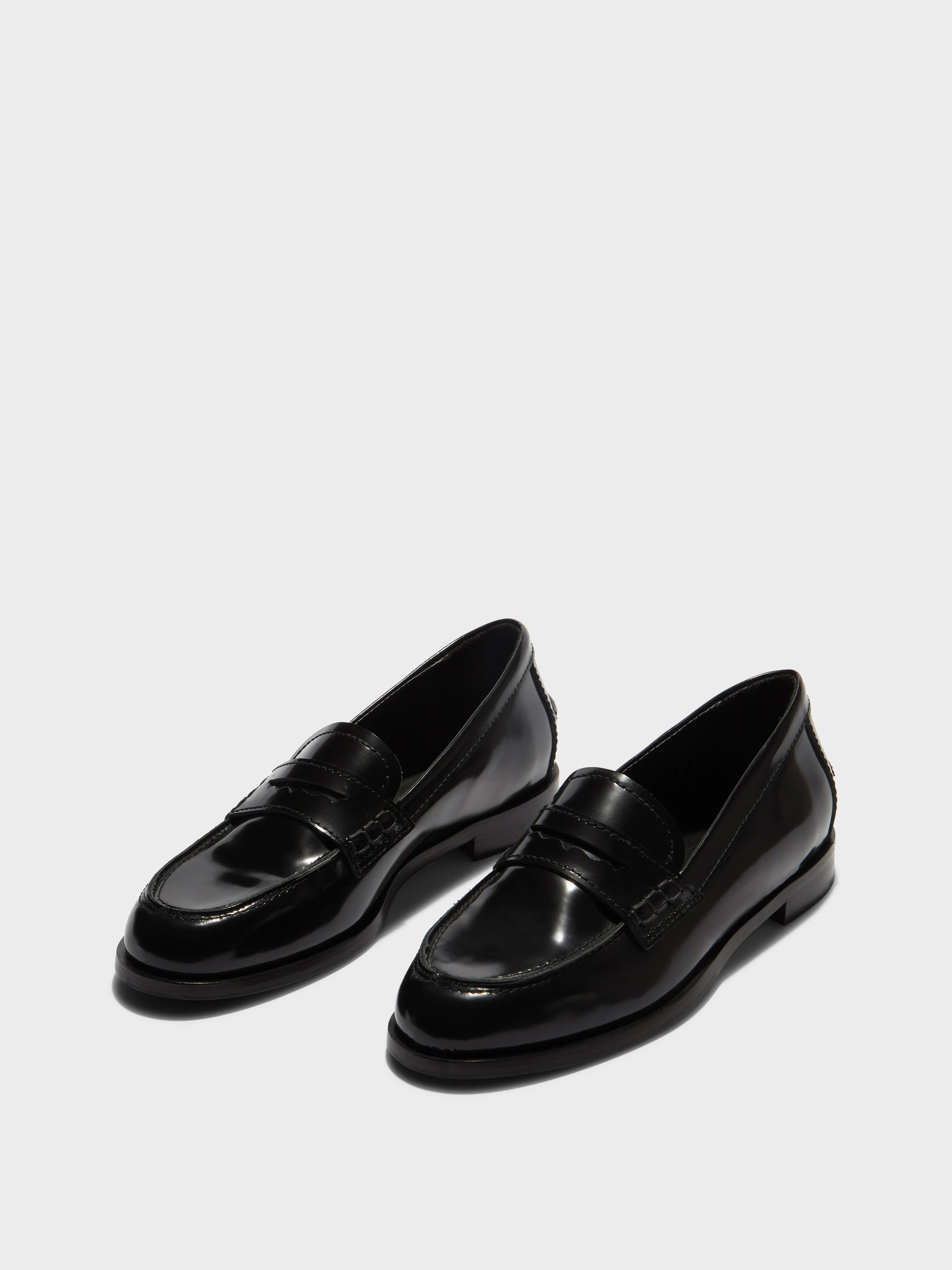 Oscar Leather Loafers Hold Safe
