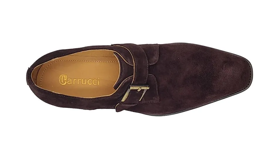 Style: 509-12S-Brown Comfortable Sole Patent Coat