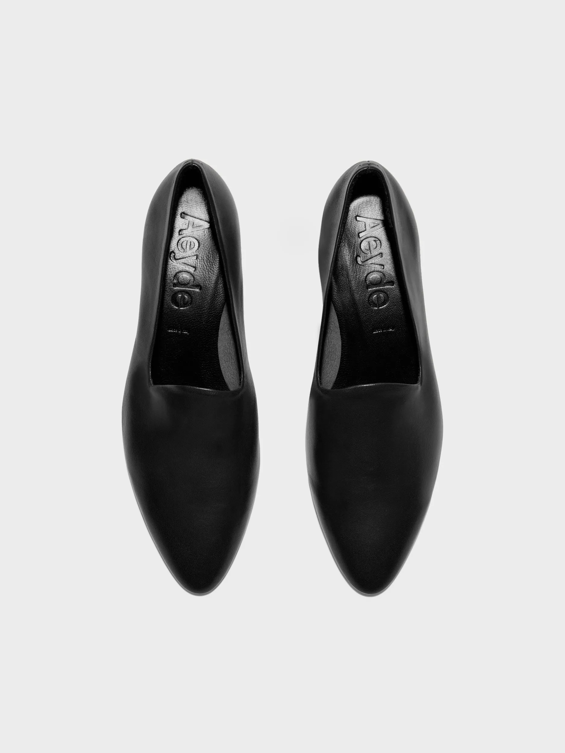 Non Slip Practical Design Gabby Almond-Toe Loafers