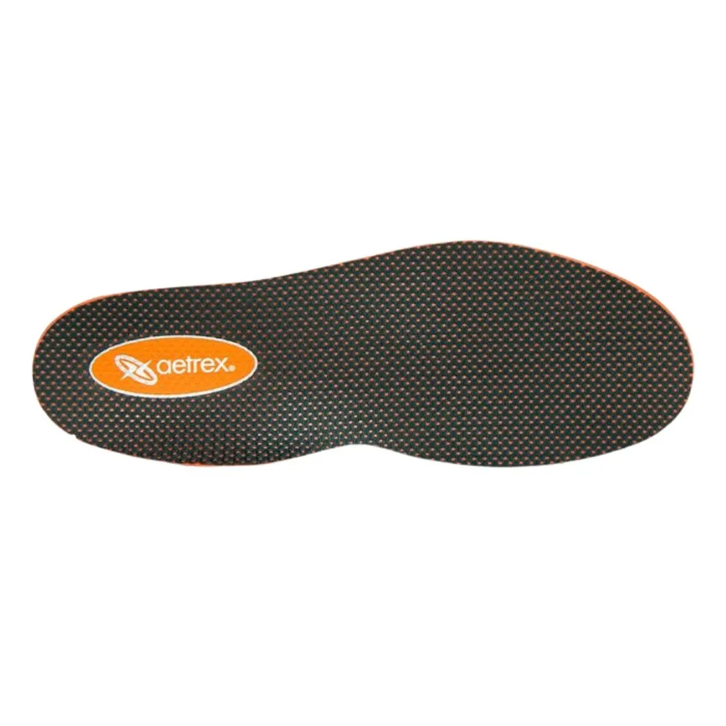 aetrex L820 Men's Train Posted Orthotics (Support For Flat & Low Arches) Molded Insole Game Fit