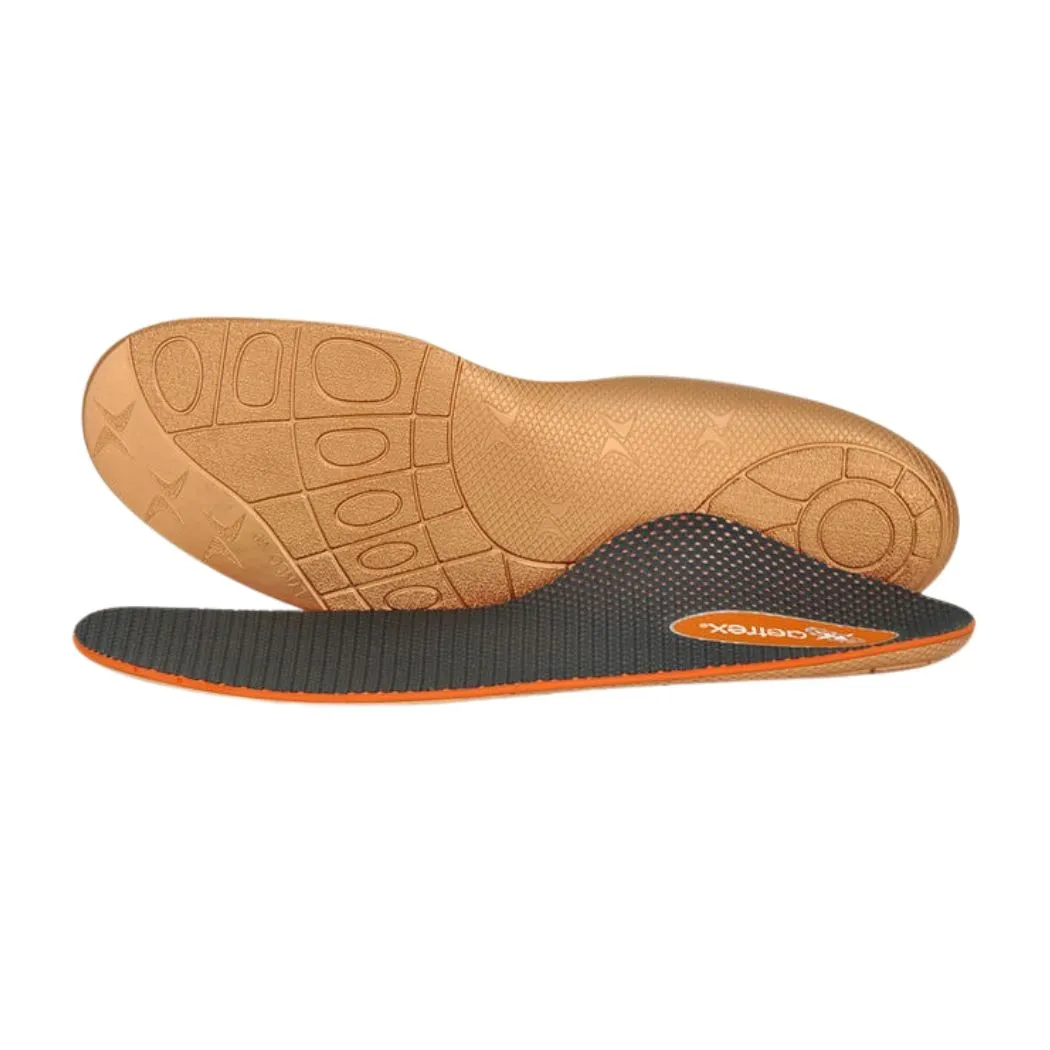 aetrex L820 Men's Train Posted Orthotics (Support For Flat & Low Arches) Top Rated Elastic laces