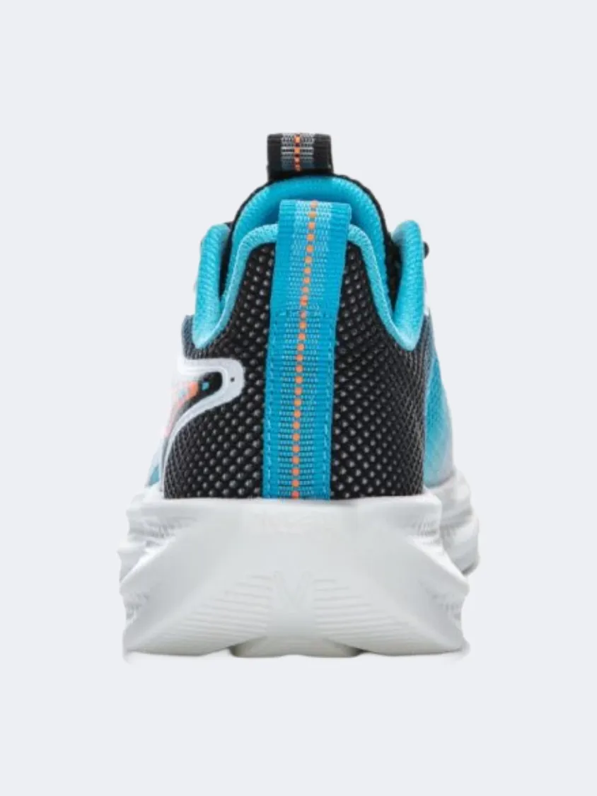 Winter Warm Erke Kids-Boys Running Shoes White/Blue/Black