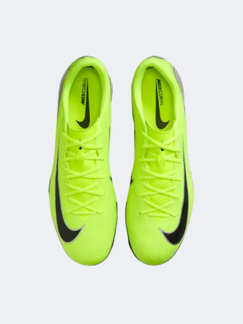 Nike Mercurial Vapor 16 Academy Tf Men Football Shoes Volt/Black Abstract kids' shoes Soft Lining