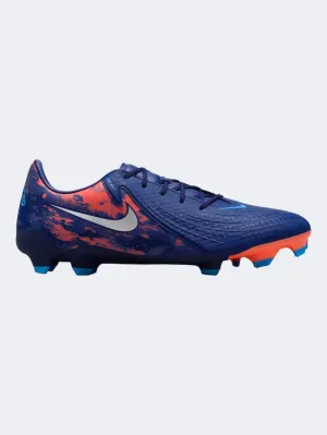 casual sports shoes Nike Phantom GX 2 Academy FG/MG Erling Haaland Men Football Shoes Blue Void/Chrome