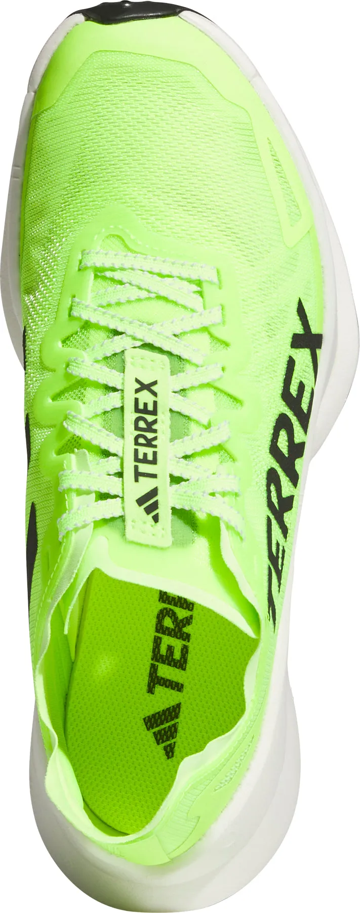 Knit Upper Shape memory foam increases long-term support adidas Terrex Agravic Speed Ultra Womens Trail Running Shoes - Yellow