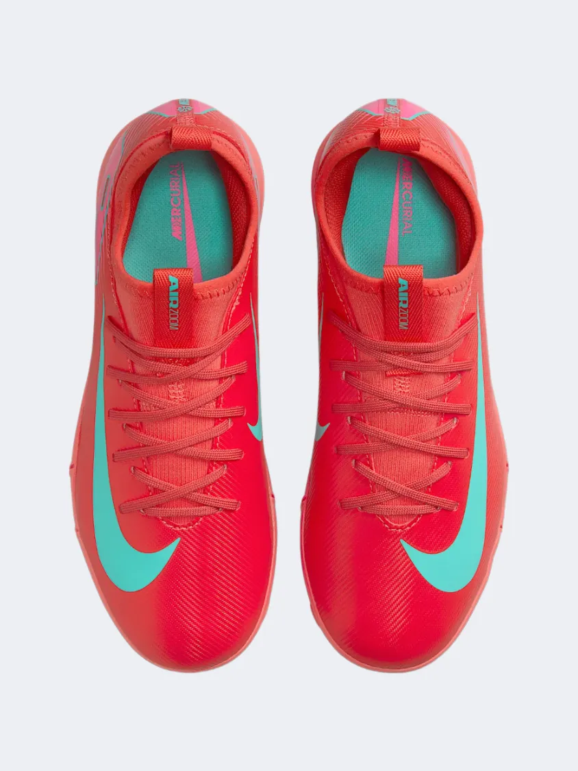 Nike Mercurial Vapor 16 Academy Gs Boys Football Shoes Ember Glow/Green Storm Proof