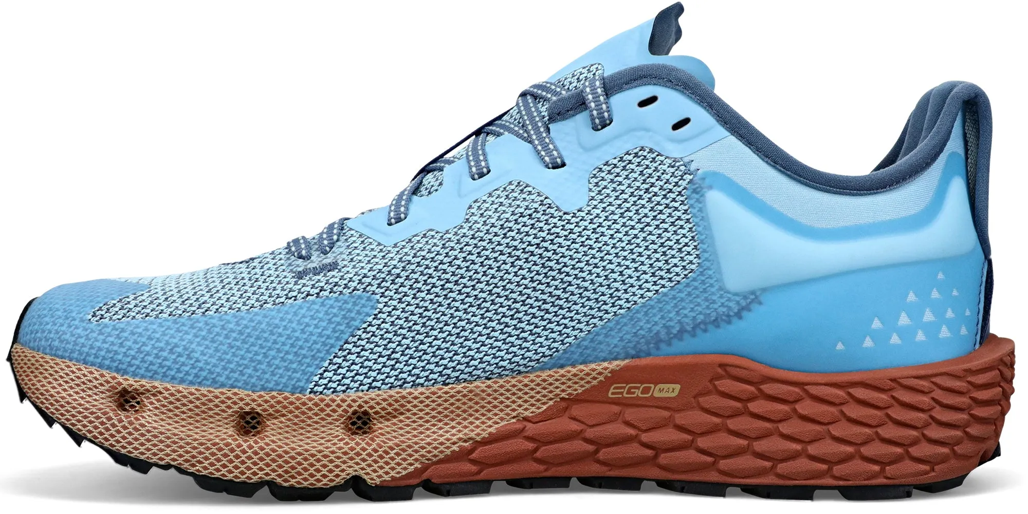 Altra Timp 4 Mens Trail Running Shoes - Blue Control Frame Secure fit