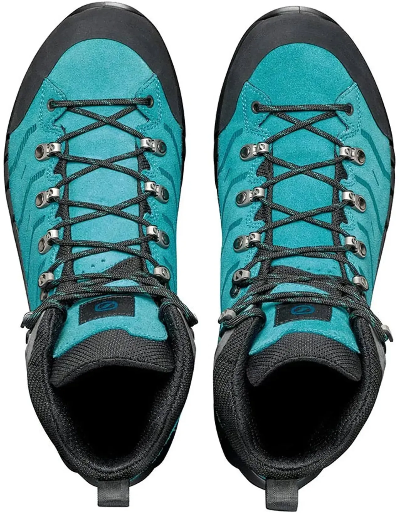 Long Trek Support Ultimate Footwear Scarpa Cyclone-S GORE-TEX Womens Walking Boots - Blue