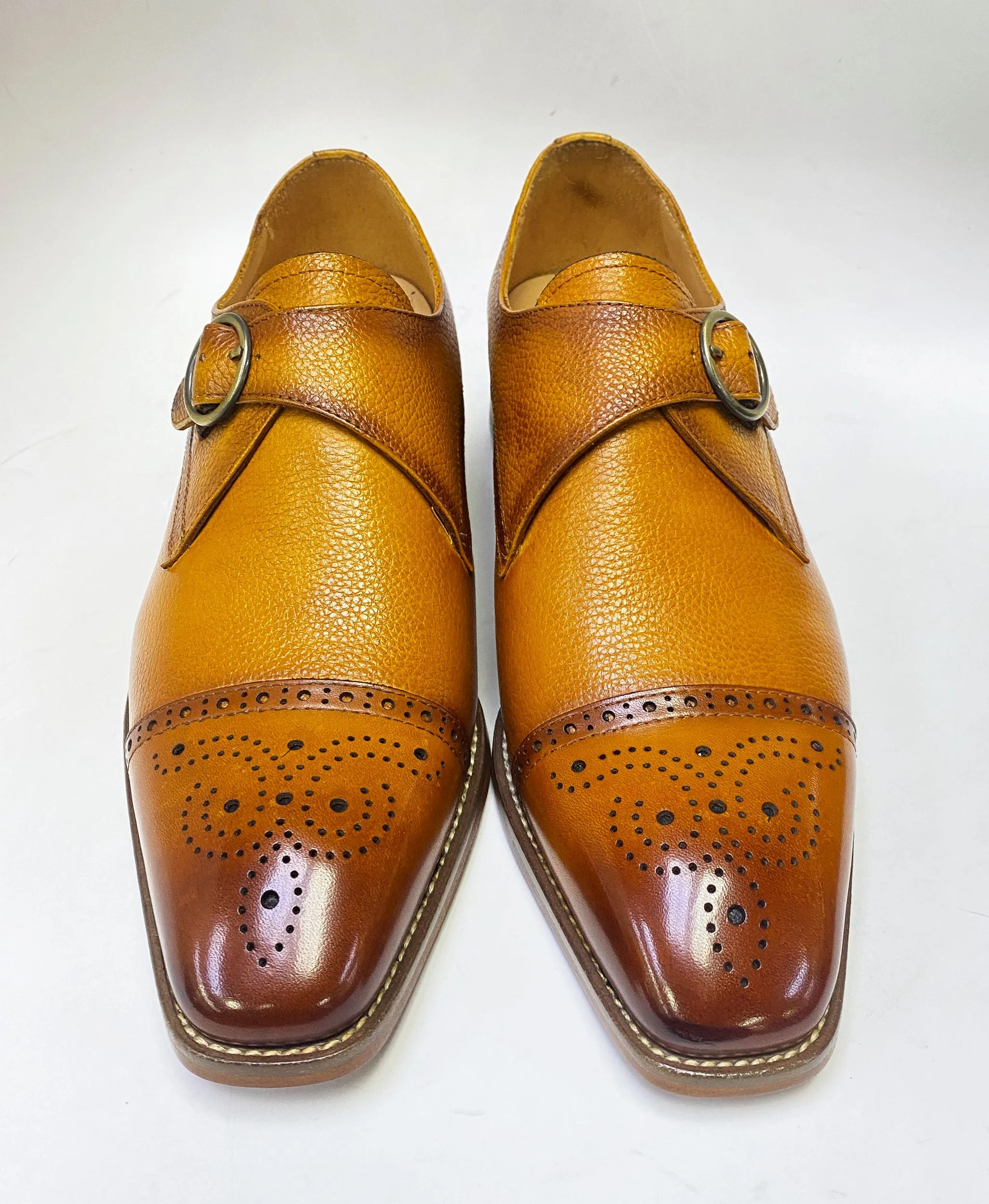 Elegant Footwear Easy to Wear Style: 903-08E-Cognac