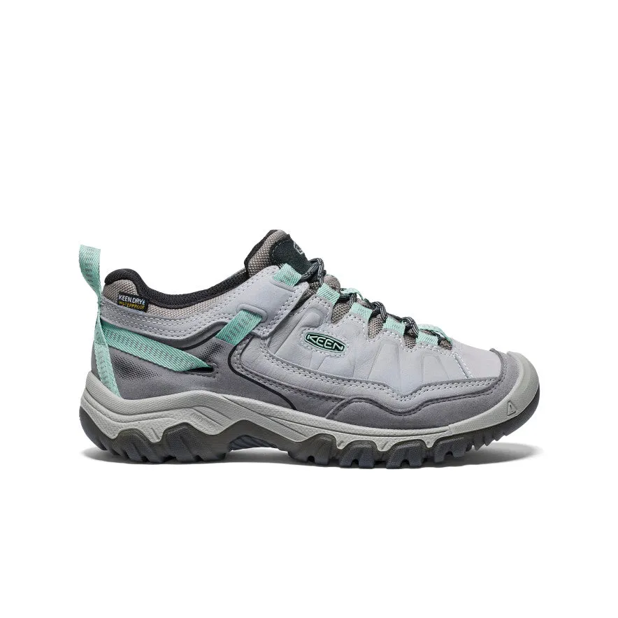 Women's Targhee IV Wide Waterproof Hiking Shoe  |  Alloy/Granite Green Gym Routine