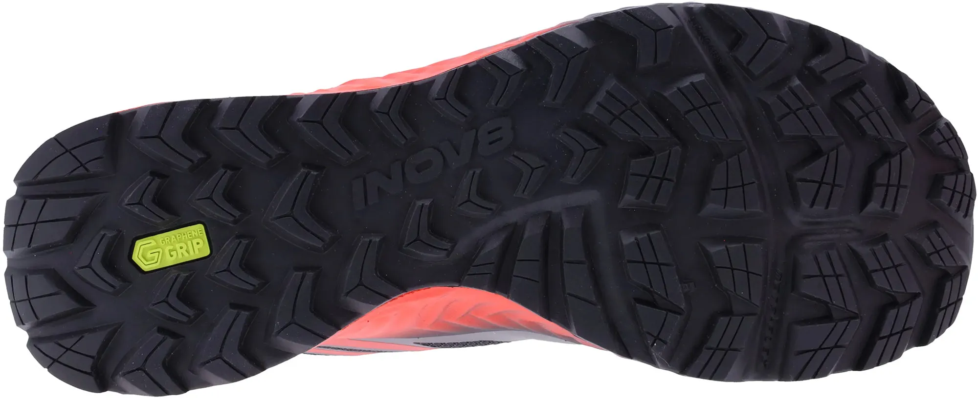 Street Workout Heel geometry enables better weight distribution Inov8 TrailFly WIDE FIT Mens Trail Running Shoes - Black