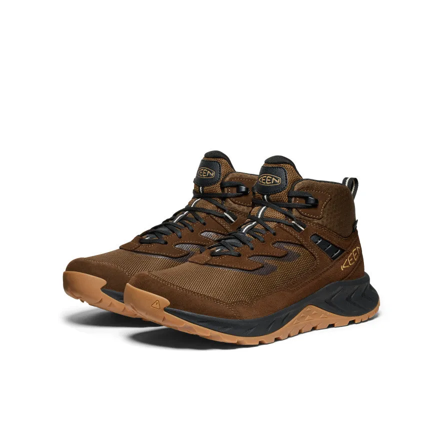 Men's Hightrail Waterproof Hiking Boot  |  Dark Earth/Oak Buff Dynamic Balance Crafted to provide consistency across movements