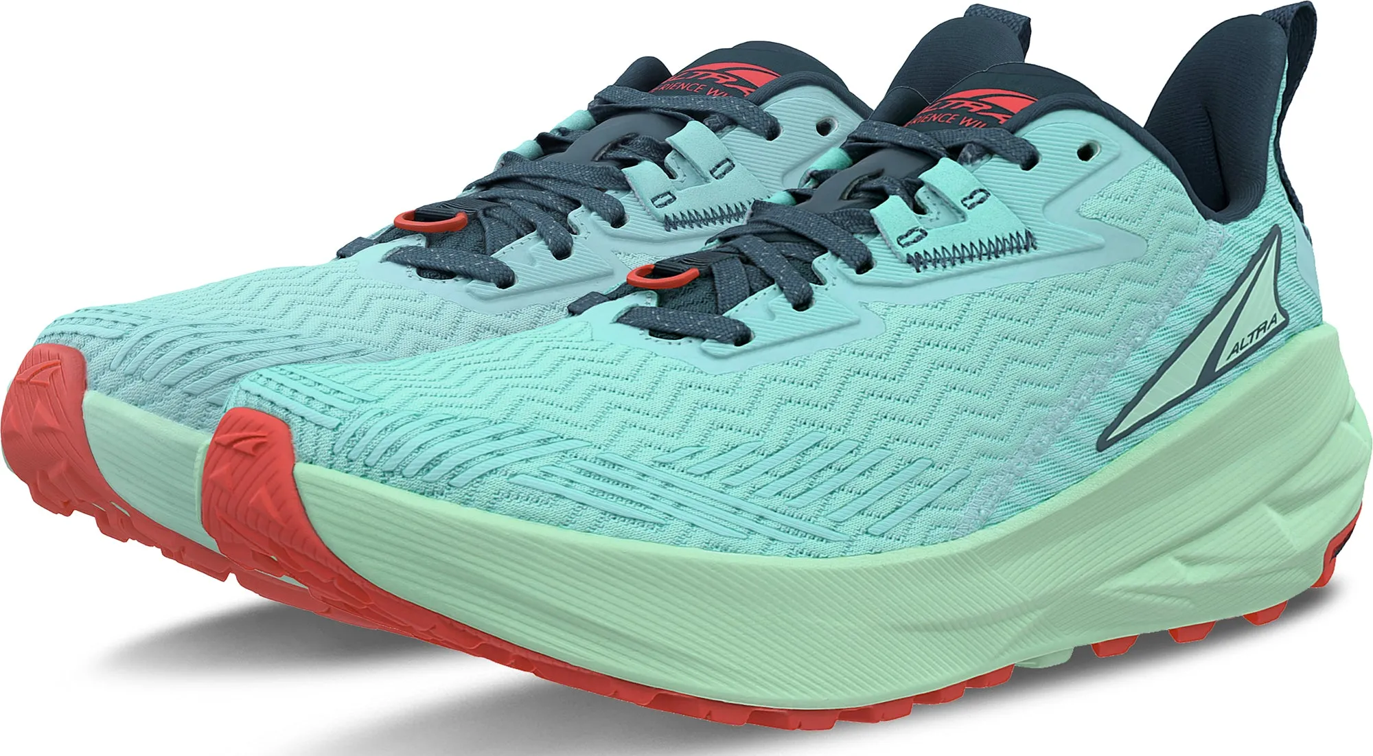 Motion Driven Flexible outsoles maintain grip during rapid moves Altra Experience Wild Womens Trail Running Shoes - Green