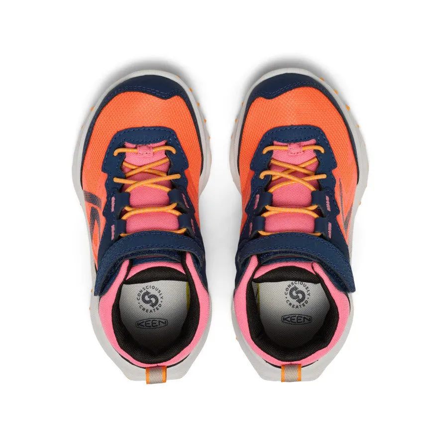 Summer Heat Little Kids' Zionic Waterproof Hiker  |  Naval Academy/Nasturtium