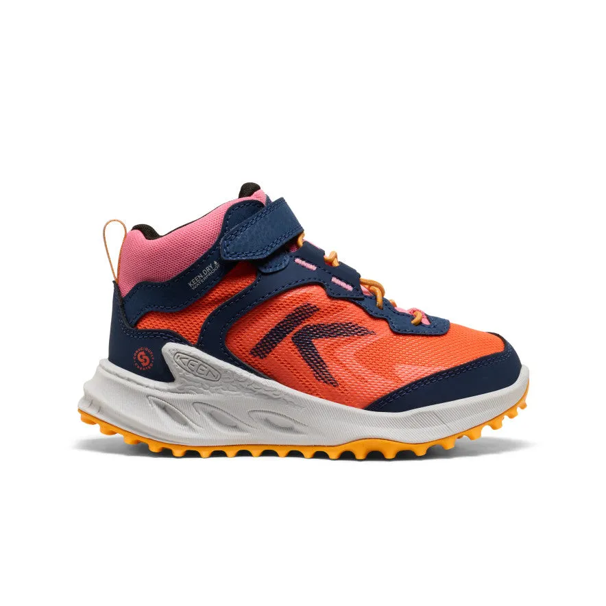 Urban fitness Little Kids' Zionic Waterproof Hiker  |  Naval Academy/Nasturtium