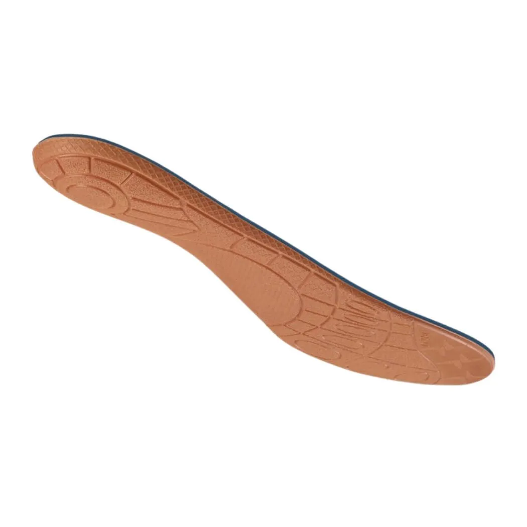 aetrex L2320 Men's Premium Memory Foam Posted Orthotics (Support For Medium & High Arches) Classic Chic Cushioned Footbed