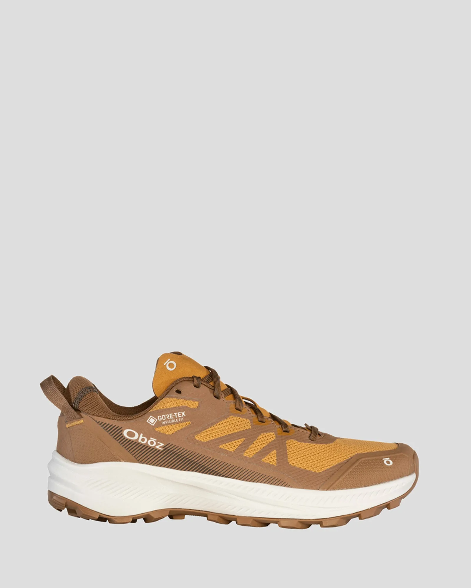 Men's Oboz Katabatic LT Low GTX - Saddle Running Course Flexible enough for stretching and plyometric drills