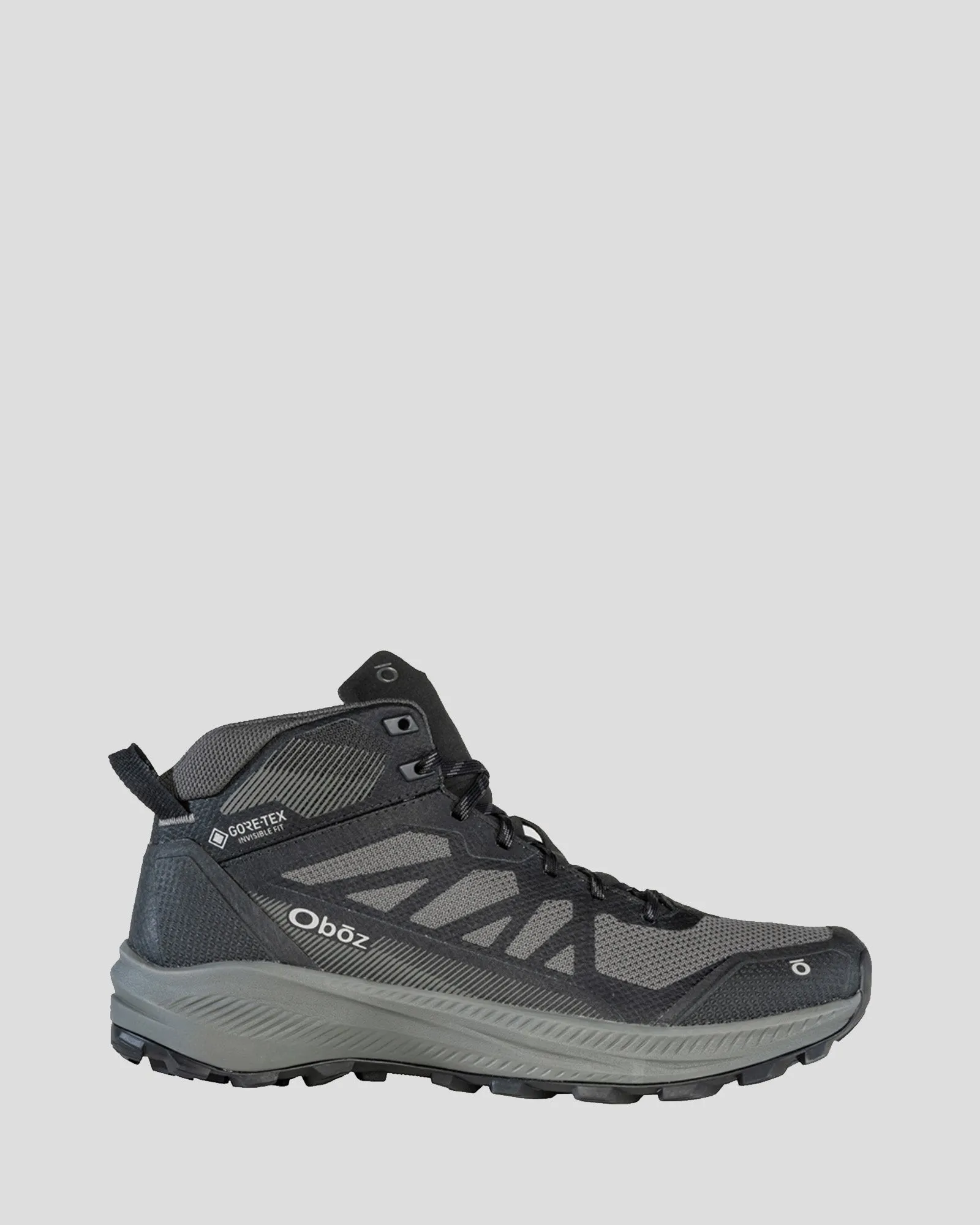 Padded Comfort Recovery Support Oboz Katabatic LT Mid GTX Wide Mens - Black Sea