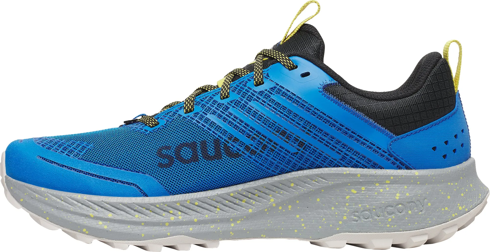 Versatile Sole Anti Skid Saucony Ride TR2 Mens Trail Running Shoes - Blue