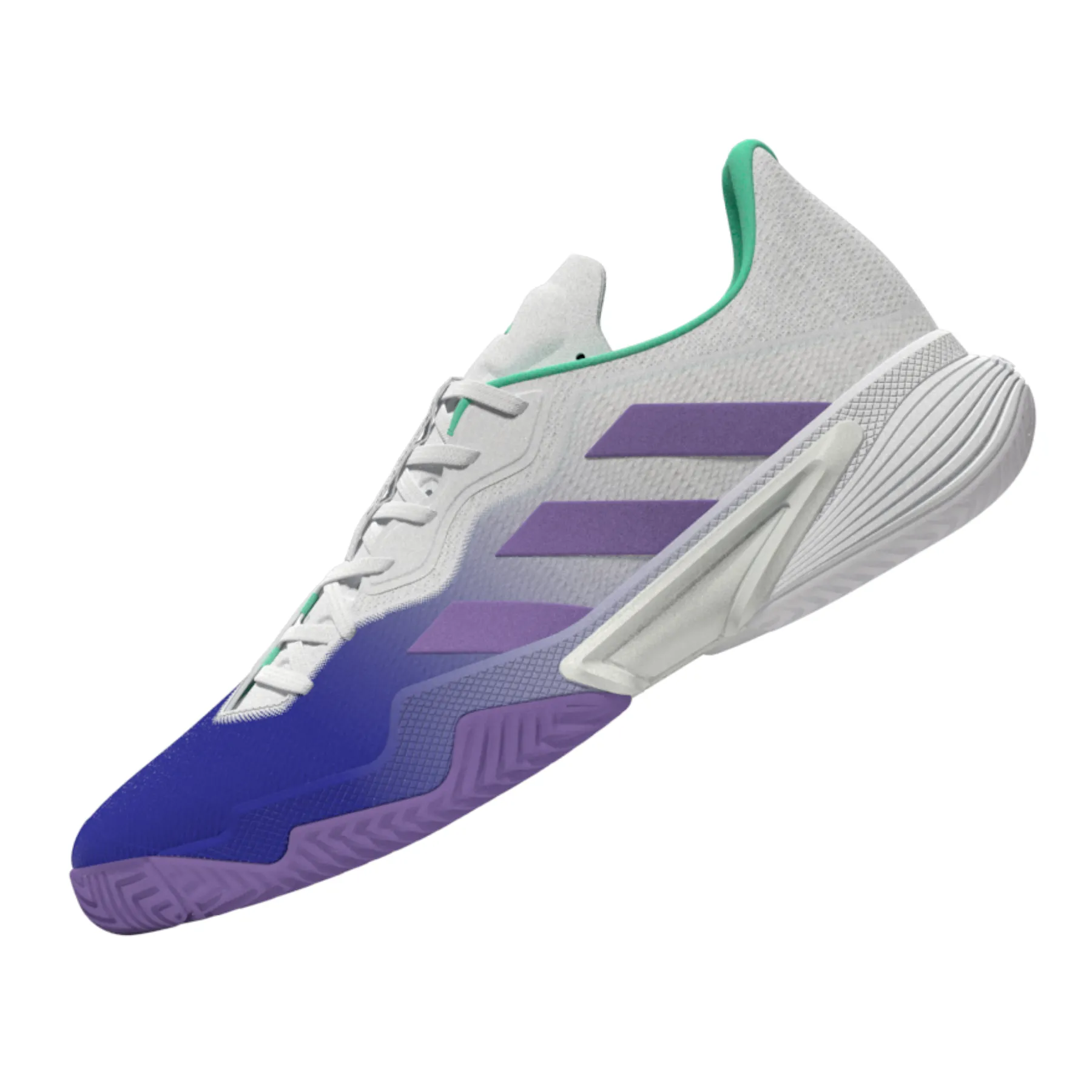 Wellness focused Adidas Performance Barricade Women Tennis Shoes - LUCBLU/VIOFUS/PULMIN