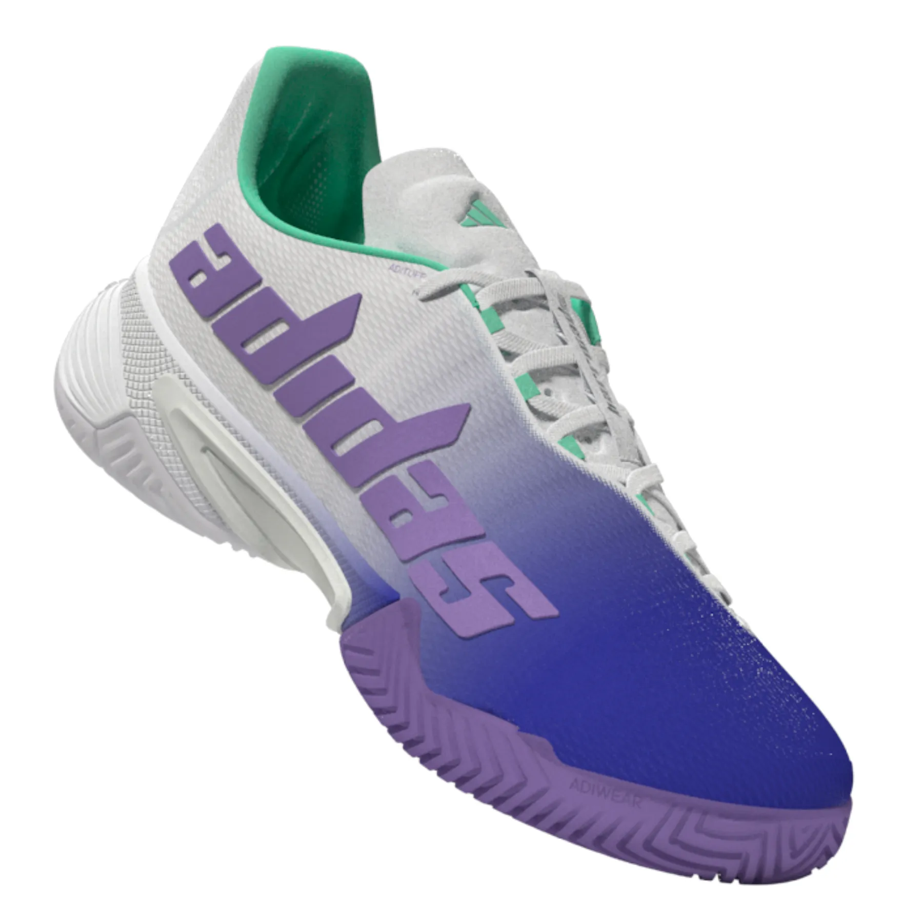 Adidas Performance Barricade Women Tennis Shoes - LUCBLU/VIOFUS/PULMIN Daily Motion