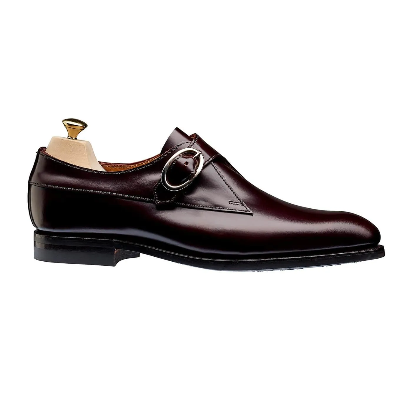 Emily Burgundy Cavalry Calf Refined Cut