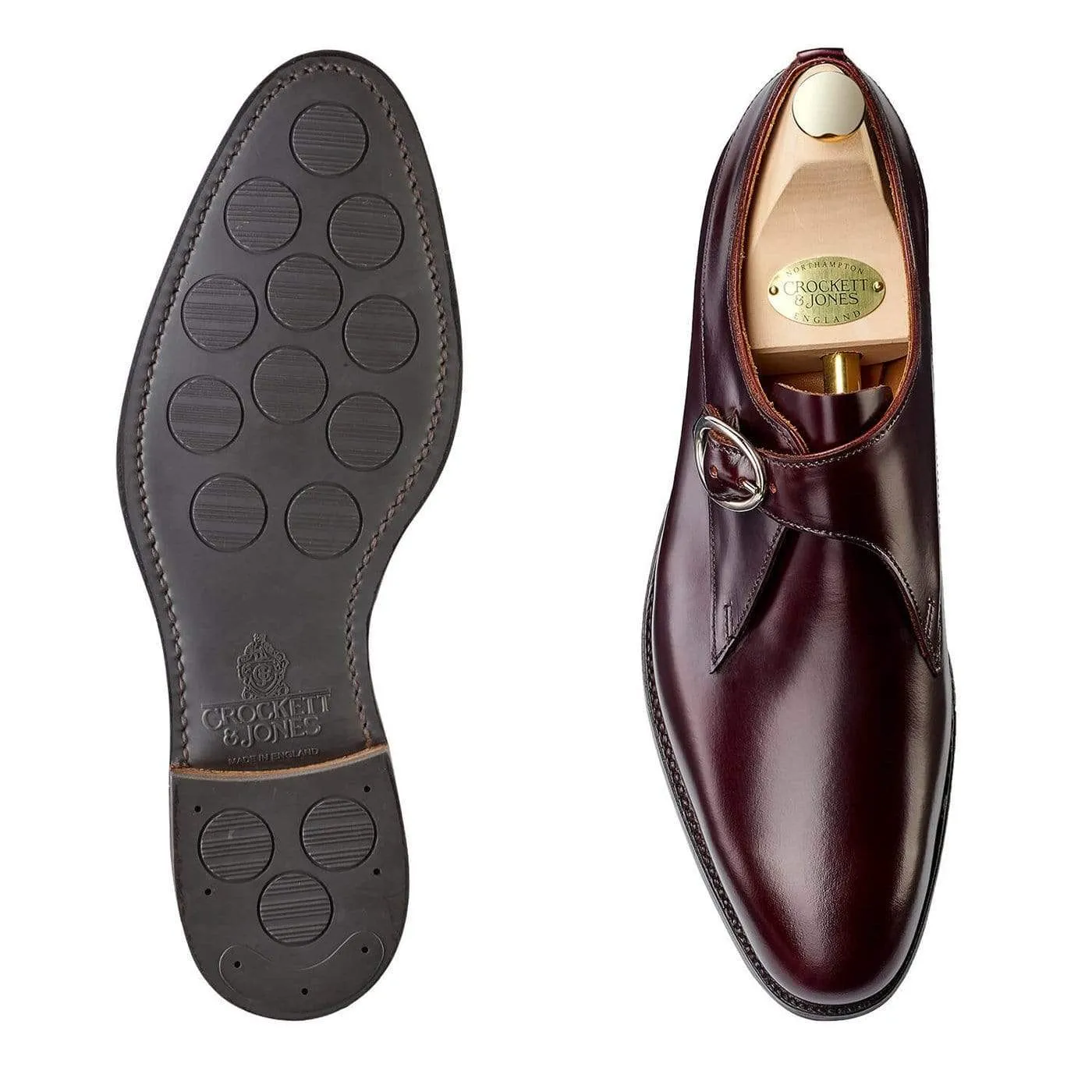 Emily Burgundy Cavalry Calf Work Trip Easy Slip