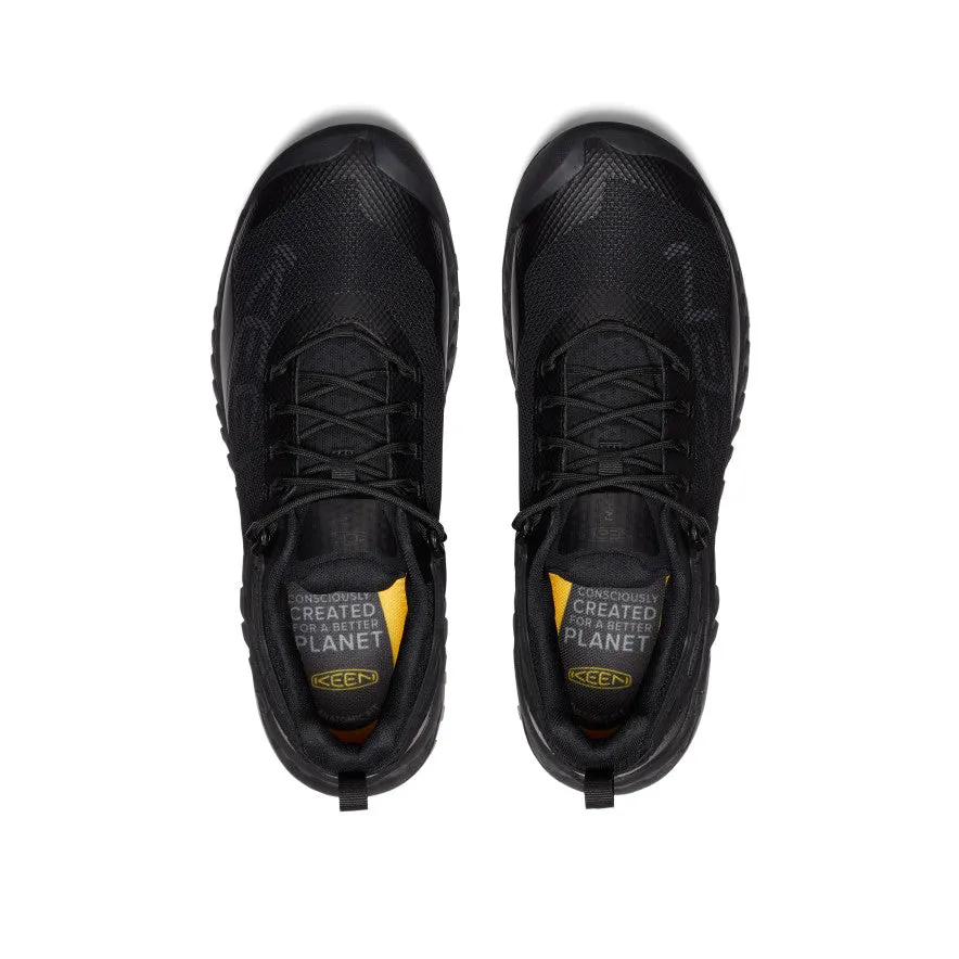 Total Support Secure fit Men's NXIS EVO Waterproof Shoe  |  Triple Black