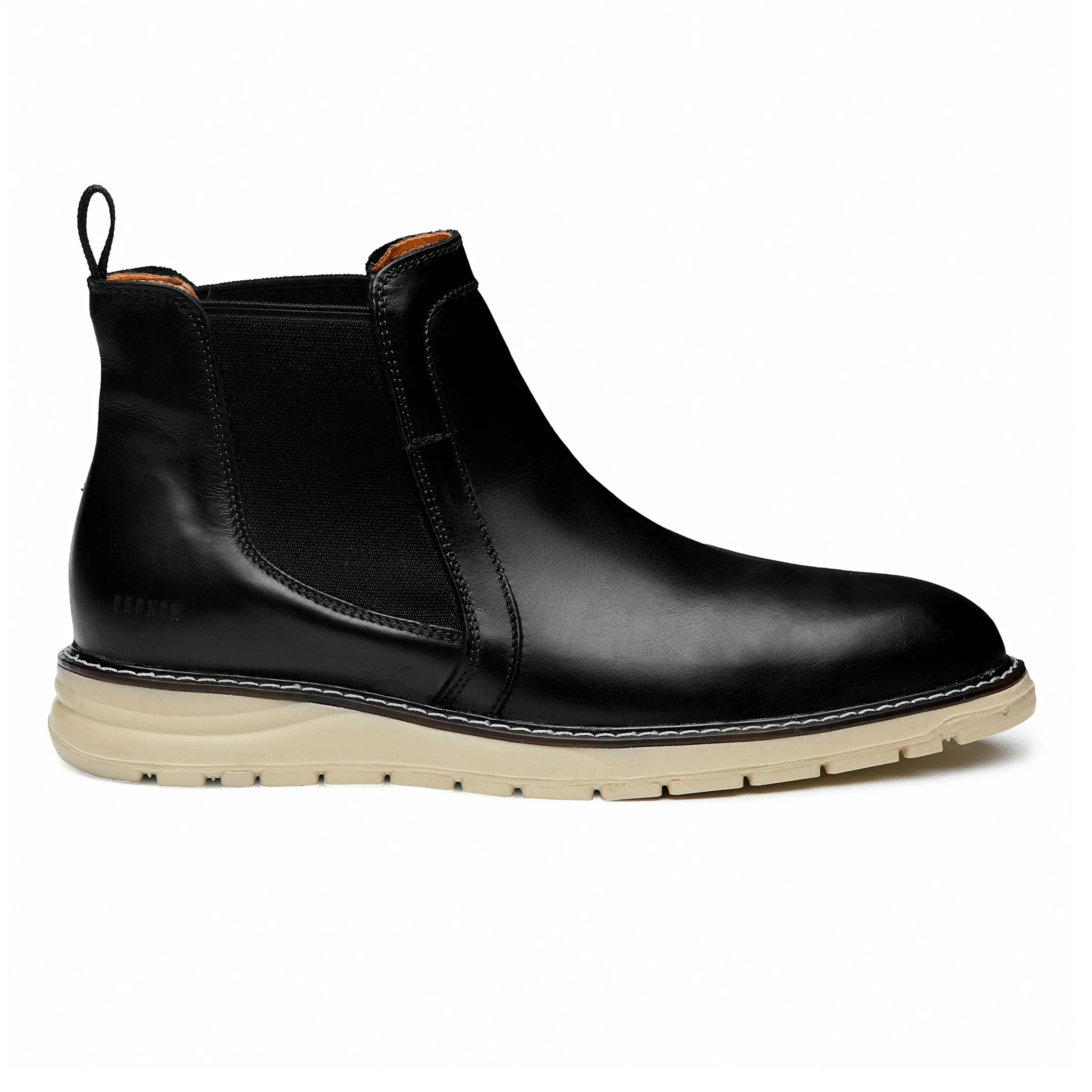 Modern Twist STEEL TOE CHELSEA BOOT BECKS BLACK