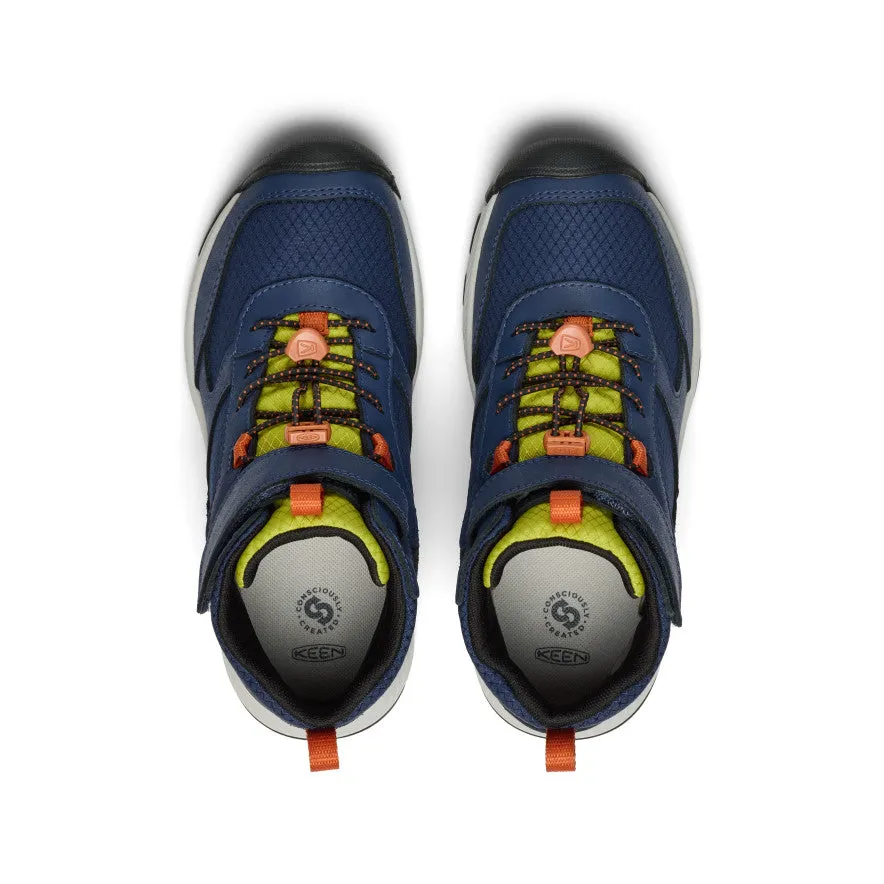 Cushioned Big Kids' Skua Waterproof Boot  |  Naval Academy/Rogue Green