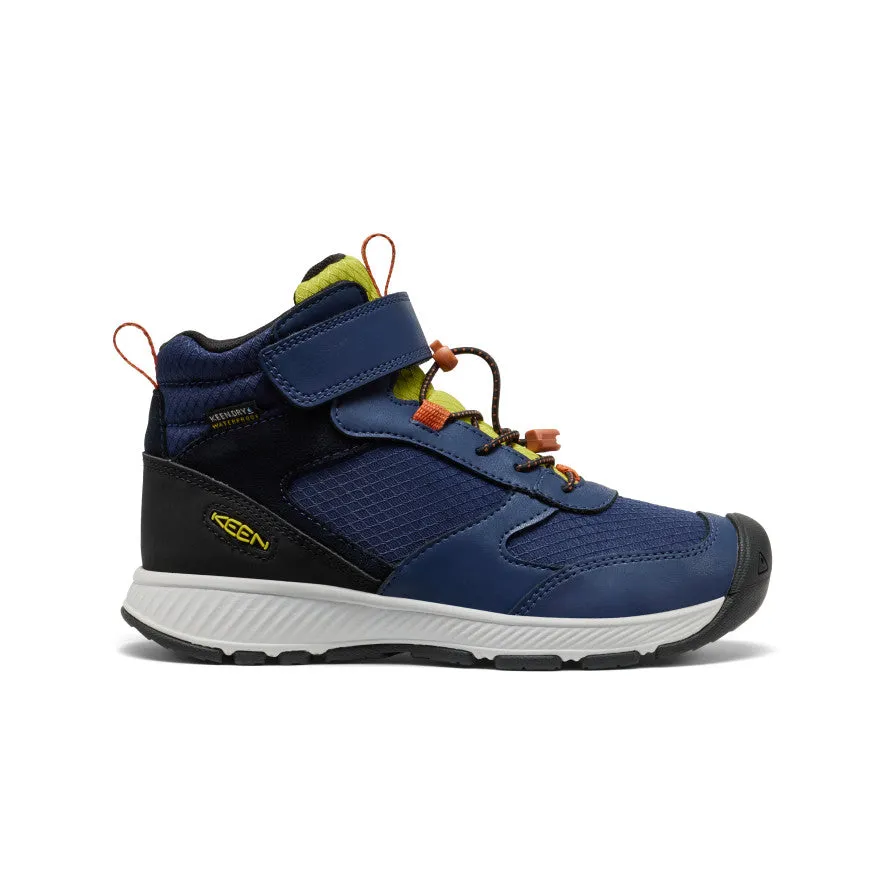 Big Kids' Skua Waterproof Boot  |  Naval Academy/Rogue Green Compact Cushion