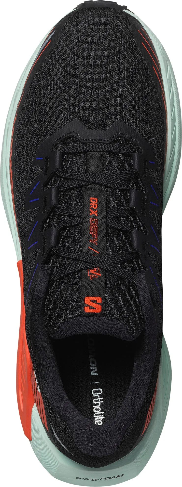 Heat retaining Salomon DRX DEFY GRVL Mens Trail Running Shoes - Black