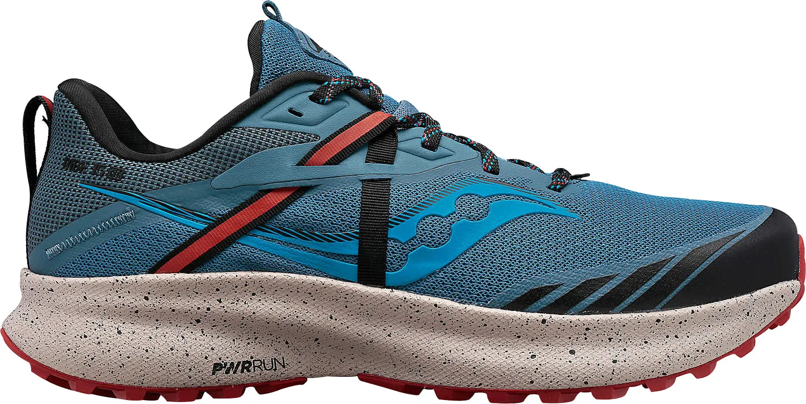 Smooth Soles Saucony Ride 15 TR Mens Trail Running Shoes - Blue