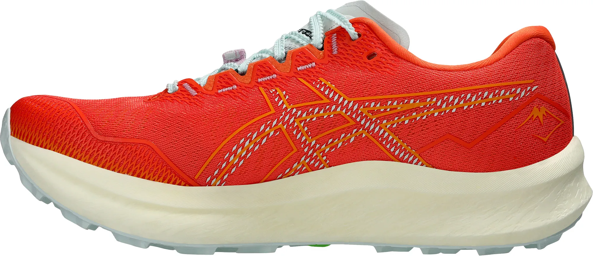 Asics FujiSpeed 3 Mens Trail Running Shoes - Red Trail Terrain