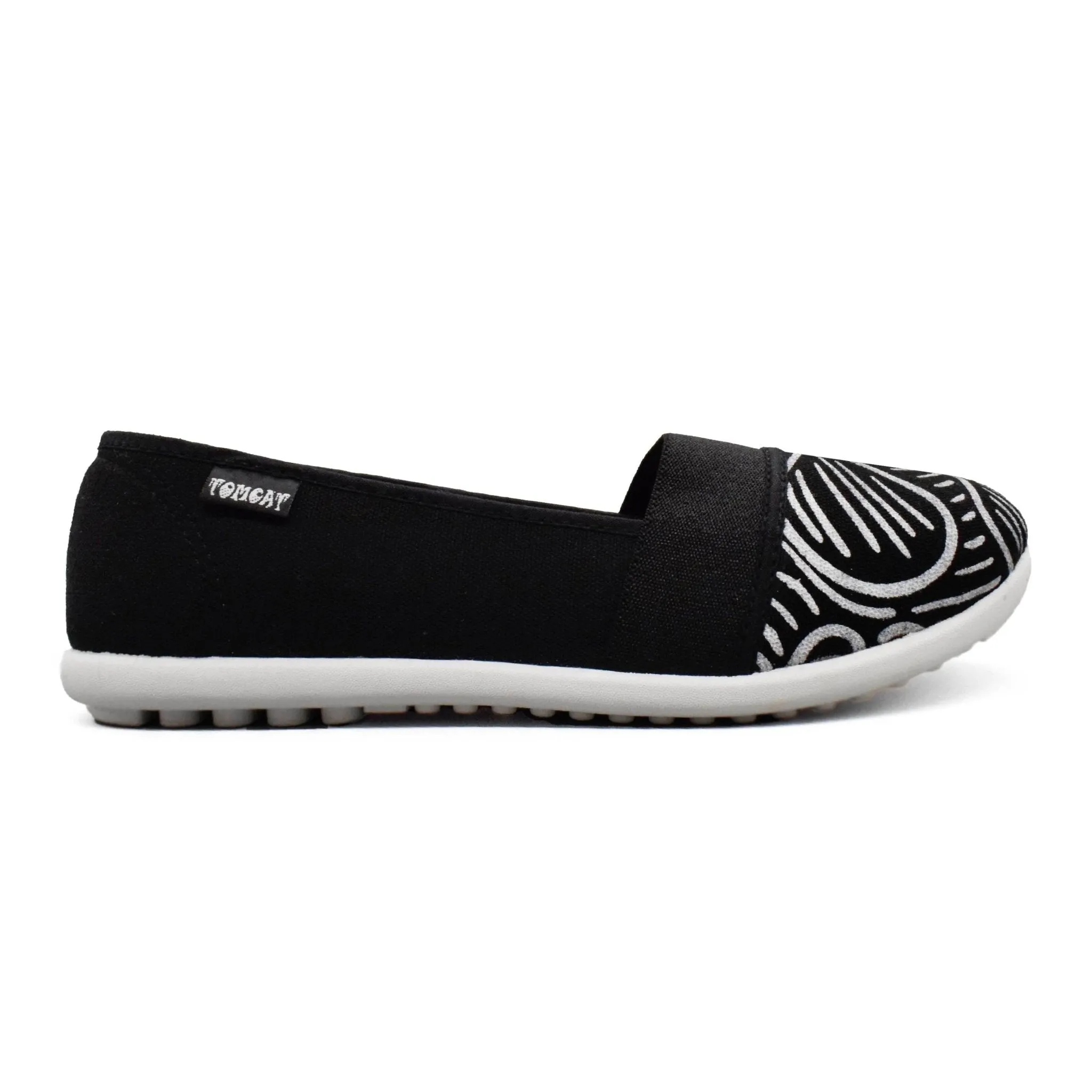 Tomcat Ivy Twist Canvas Shoes - Black Soft Walk Light Walk