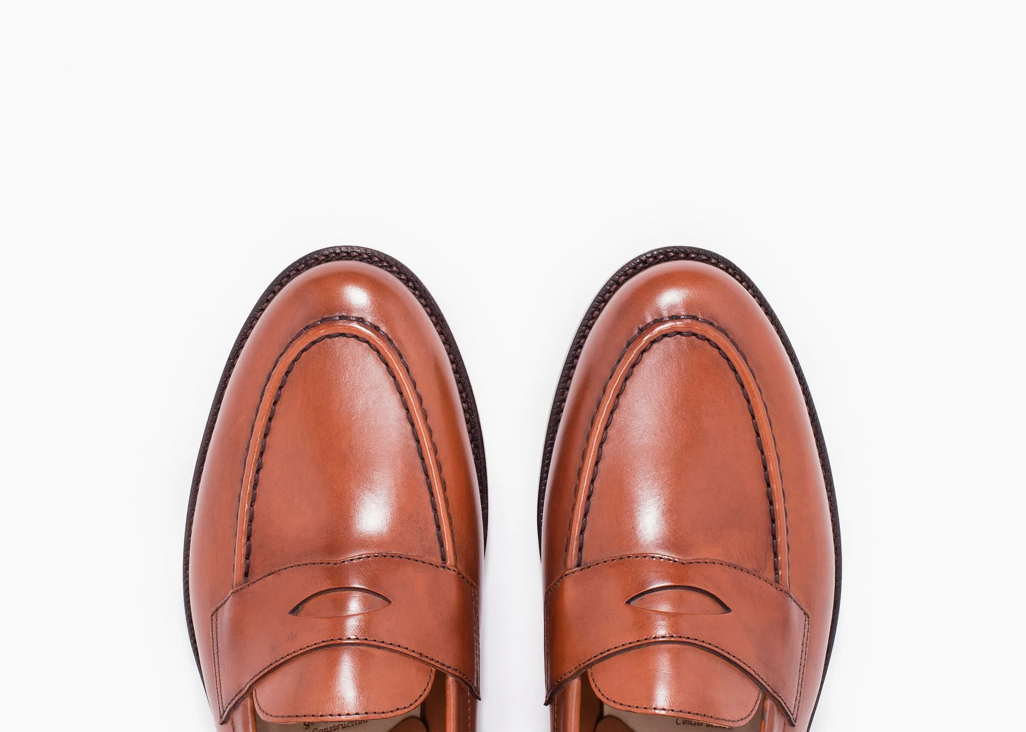 Traveler Penny Chestnut Calf Contemporary Look