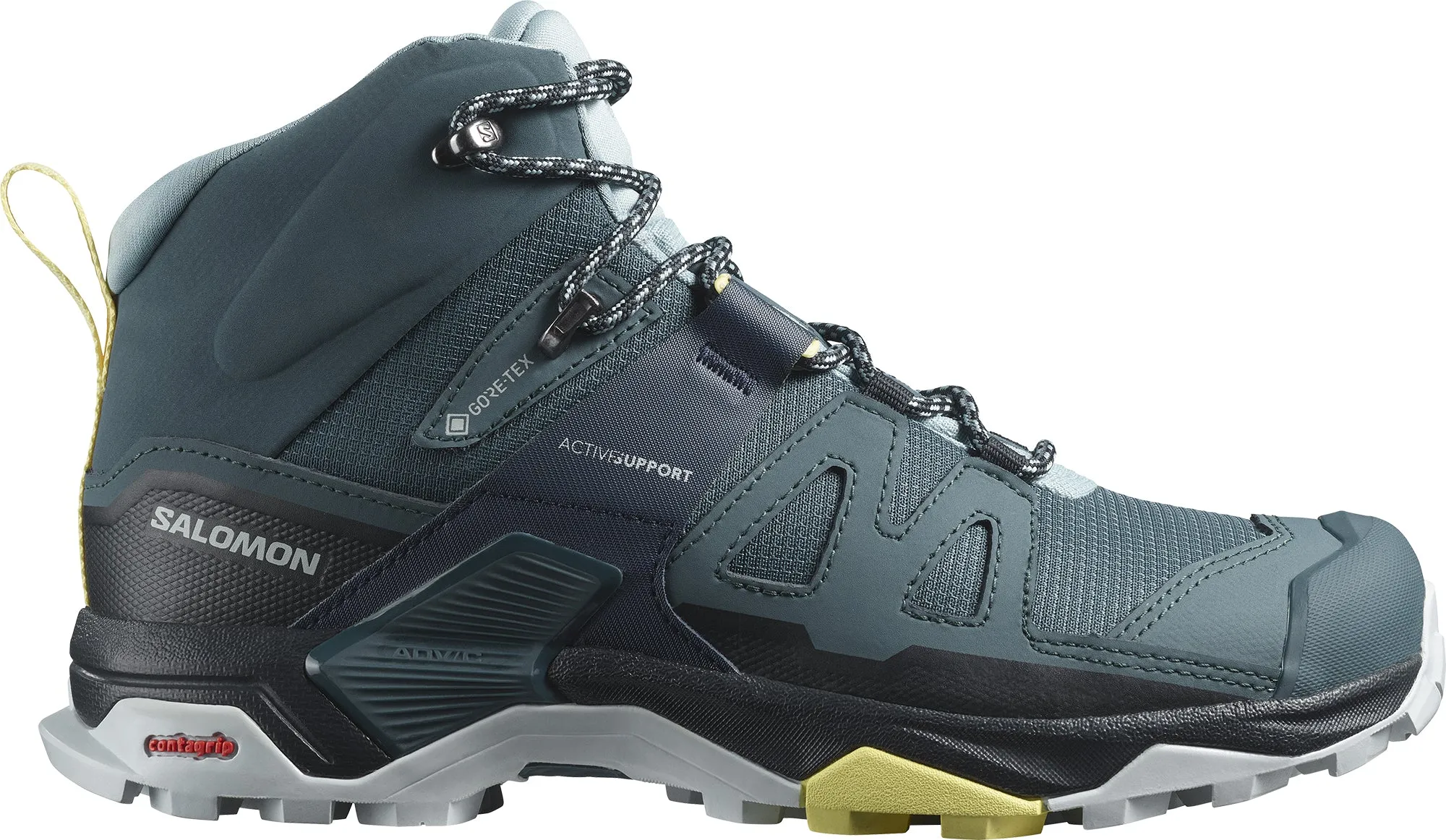 All-Terrain Stability Long Lasting Fit Salomon X Ultra 4 Mid GORE-TEX Womens Walking Boots - Blue