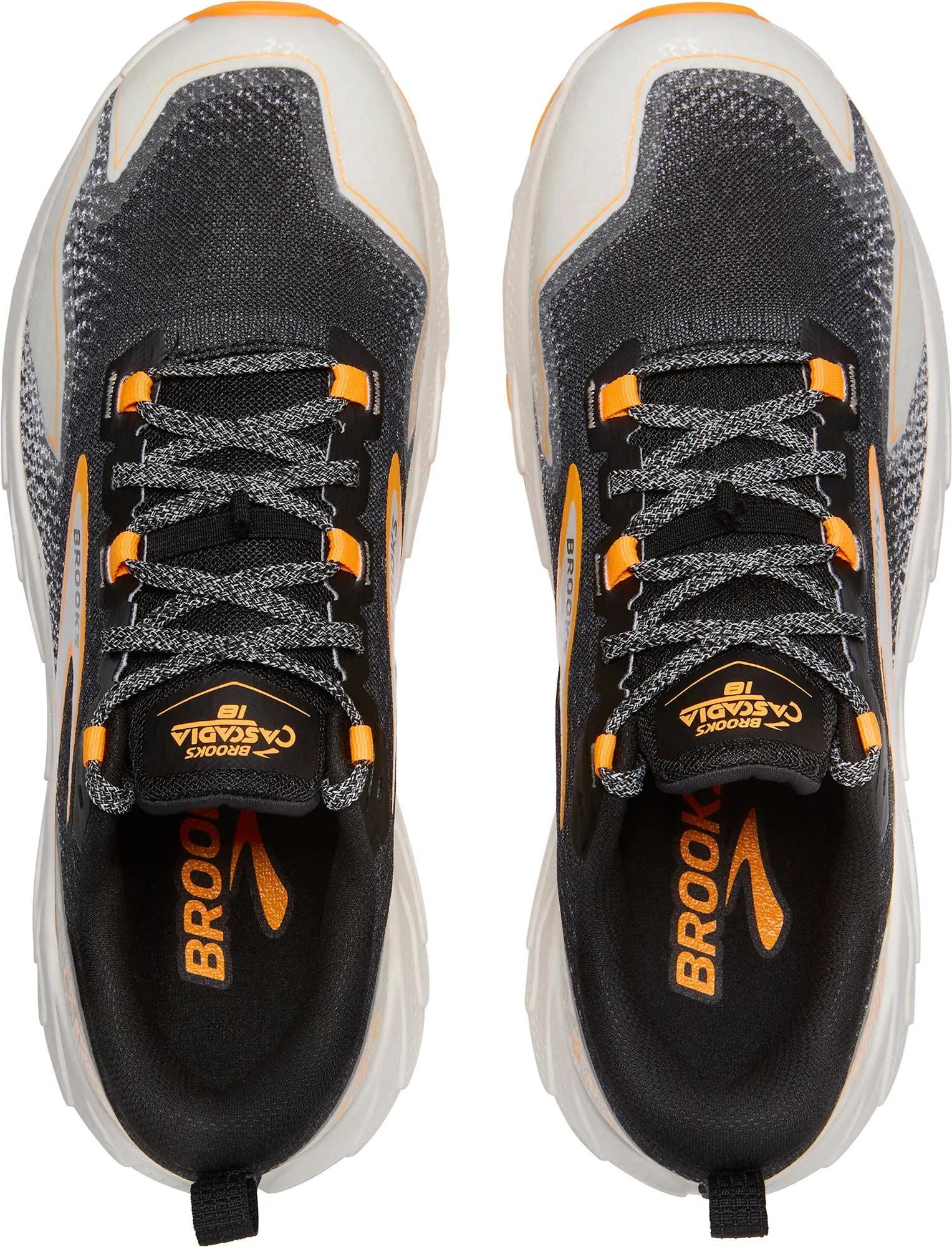 Brooks Cascadia 18 Mens Trail Running Shoes - Black Enhanced cushioning offers reliable shock absorption healthy living