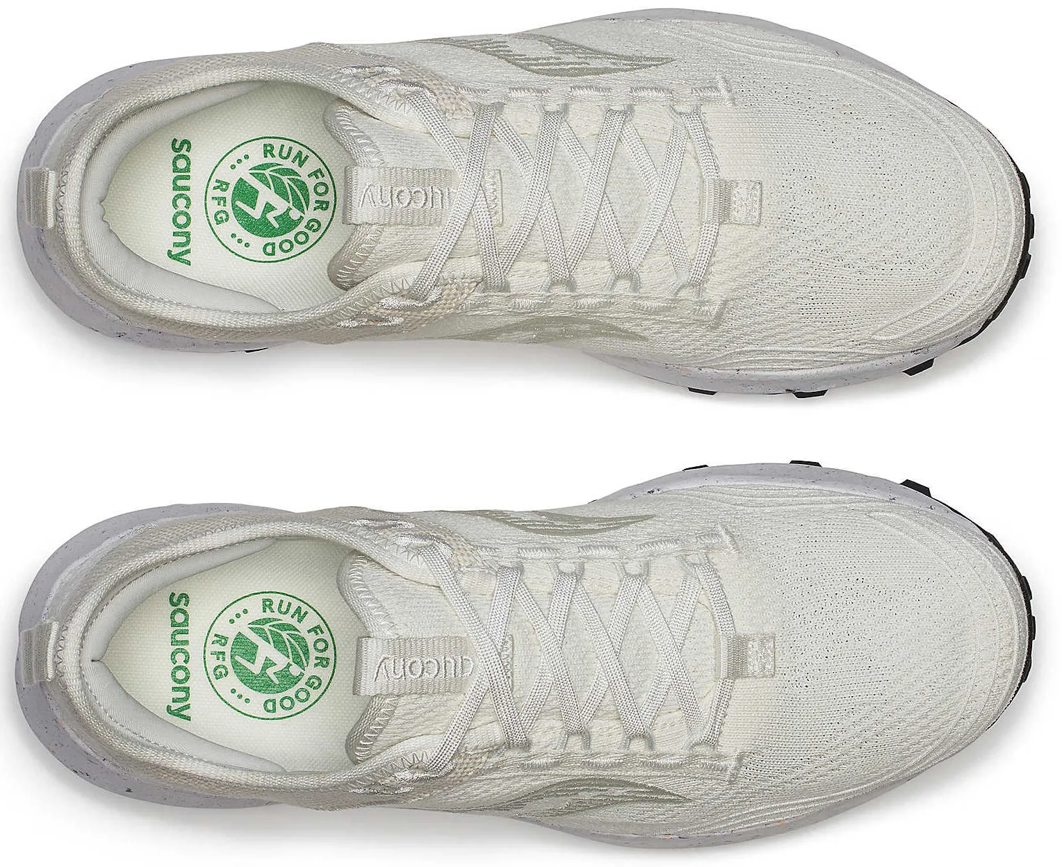 Saucony Peregrine RFG Mens Trail Running Shoes - White Energy Movement Sole Tech