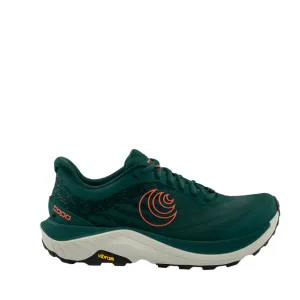 Topo Men's Ultraventure 4 Running Shoes in Dark Teal/Orange SS25 reinforced - structure shoes Smooth Surface