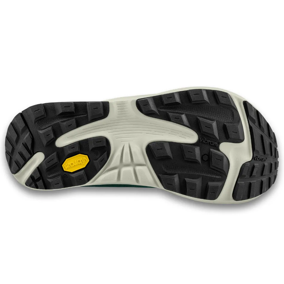Slip Proof Rest Topo Men's Ultraventure 4 Running Shoes in Dark Teal/Orange SS25