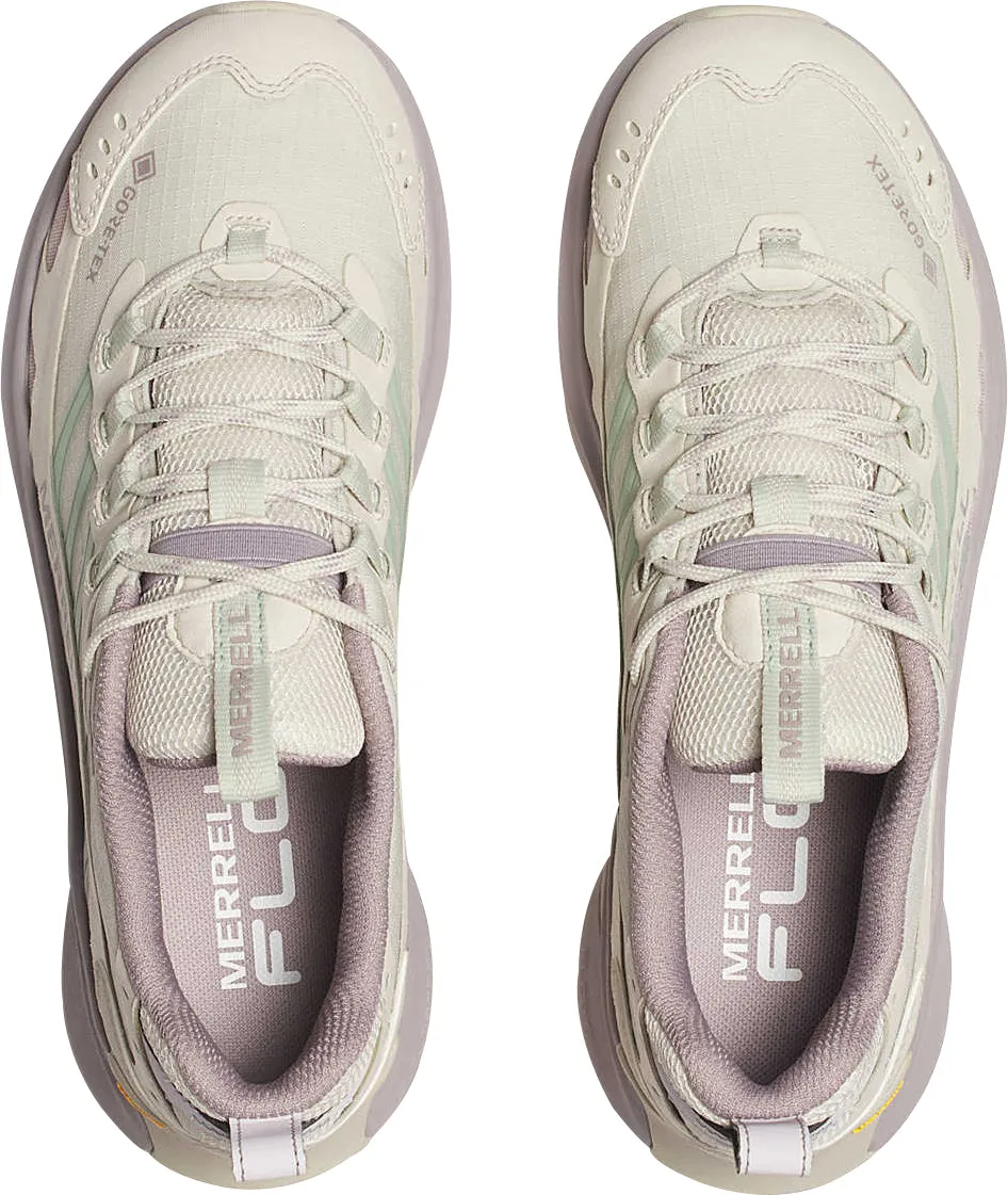 Anti Odor Outdoor Support Merrell Moab Speed 2 GORE-TEX Womens Walking Shoes - Cream