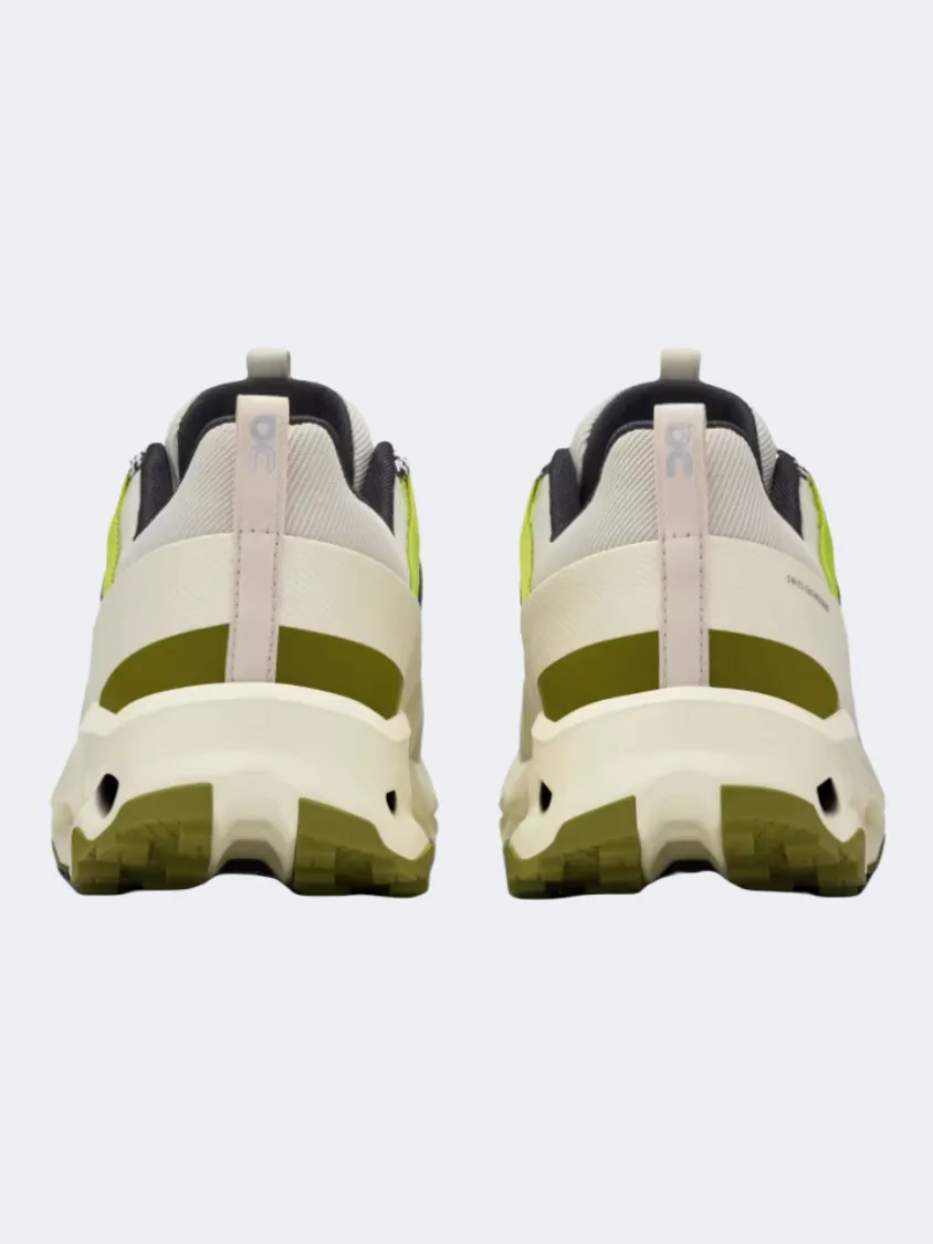 On Cloudhorizon 1 Men Hiking Shoes Chalk/Seeding Grip Pattern Outdoor Performance