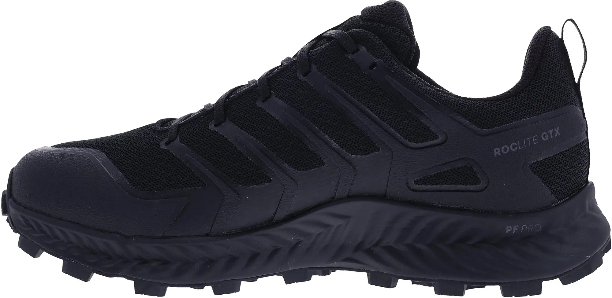 High Support Fit Inov8 Roclite GORE-TEX WIDE FIT Mens Walking Shoes - Black