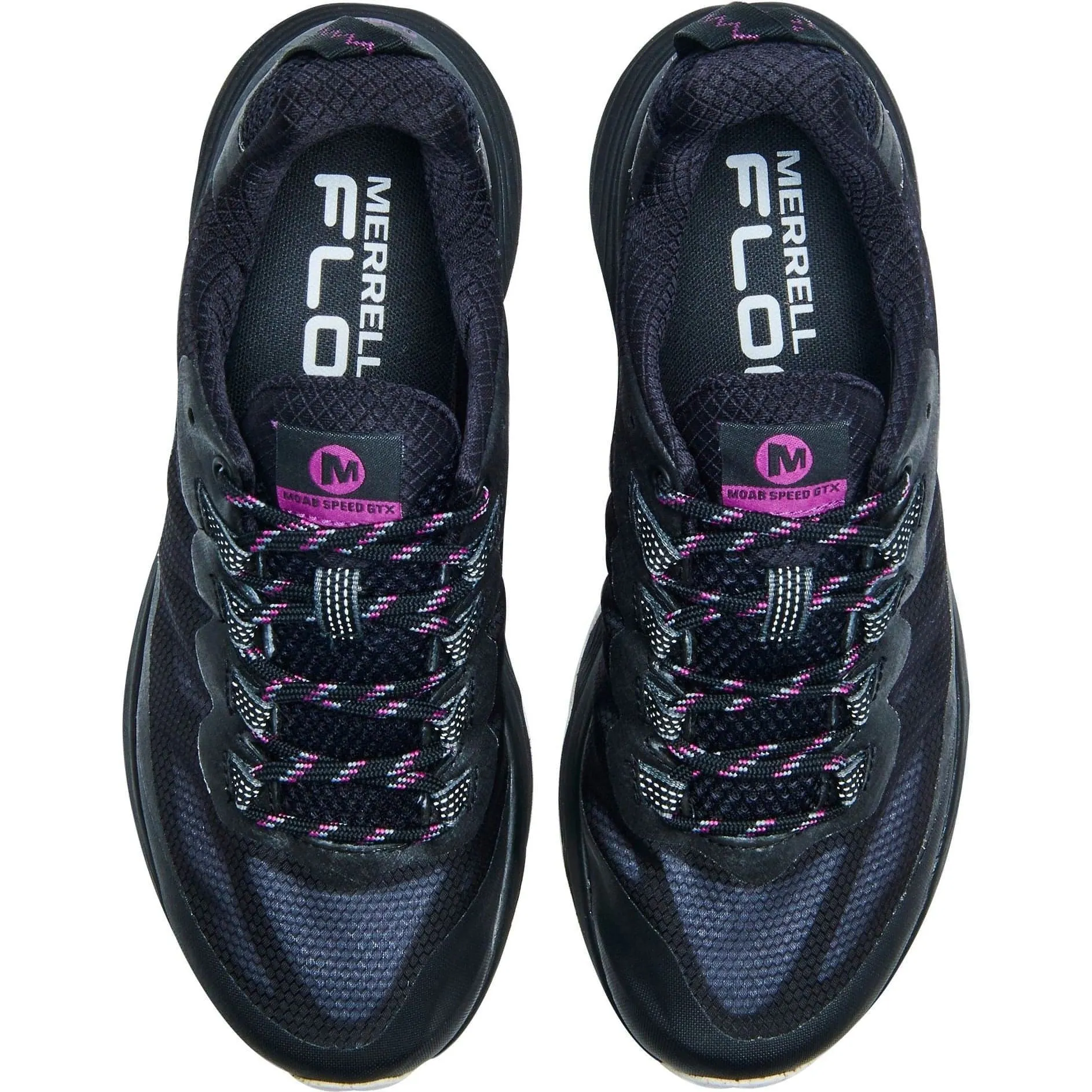 Merrell Moab Speed GORE-TEX Womens Walking Shoes - Black Cliff Trail Cushion Comfort